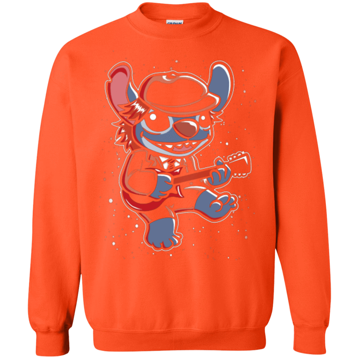 Sweatshirts Orange / Small Highway to Space Crewneck Sweatshirt