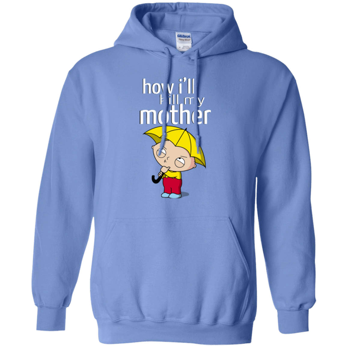 Sweatshirts Carolina Blue / S HIKMM Pullover Hoodie