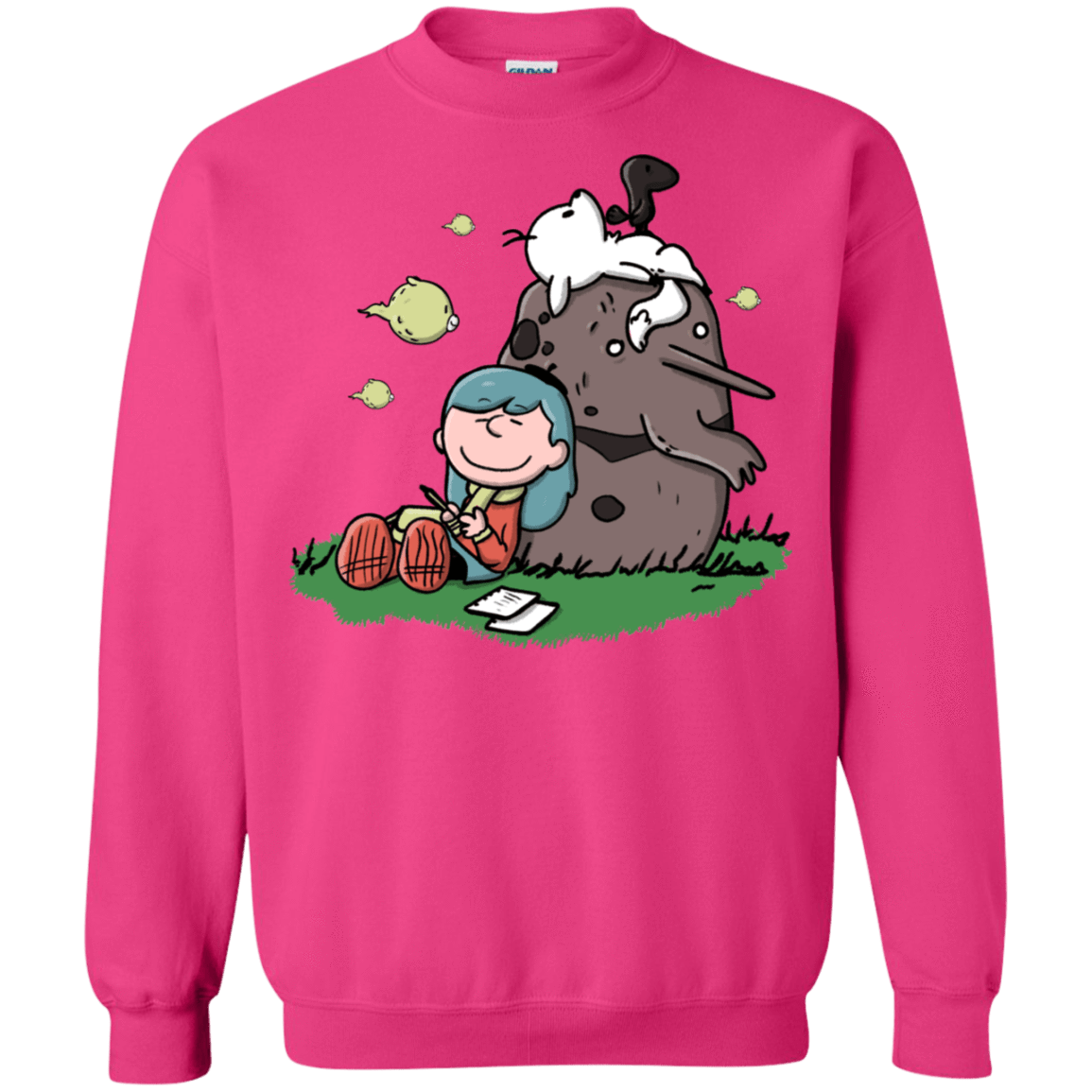 Sweatshirts Heliconia / S Hilda Brown Crewneck Sweatshirt