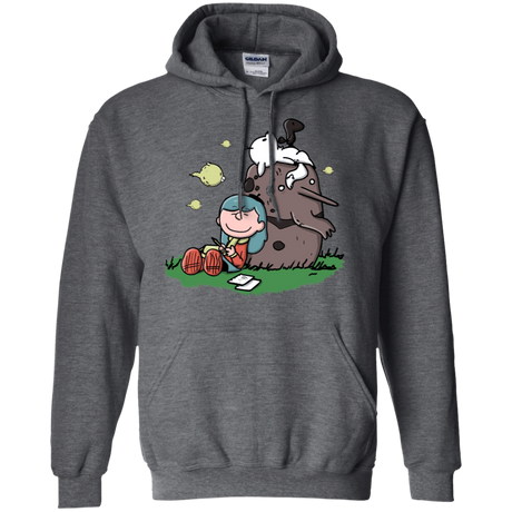 Sweatshirts Dark Heather / S Hilda Brown Pullover Hoodie