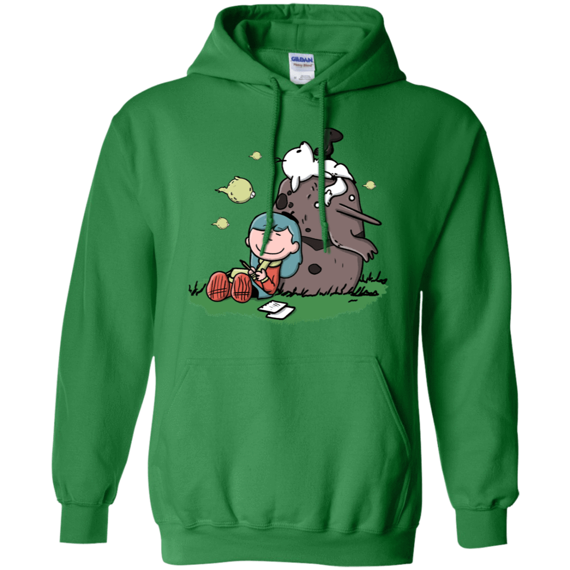 Sweatshirts Irish Green / S Hilda Brown Pullover Hoodie