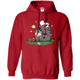 Sweatshirts Red / S Hilda Brown Pullover Hoodie