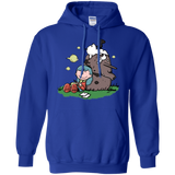 Sweatshirts Royal / S Hilda Brown Pullover Hoodie