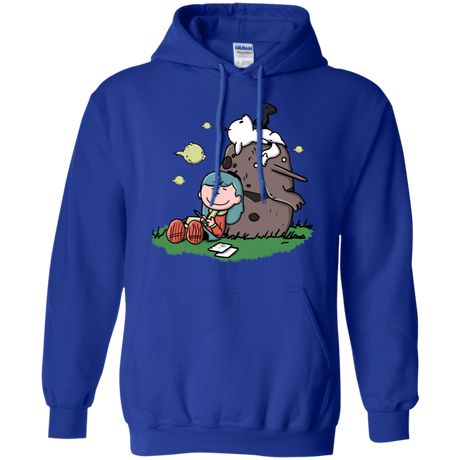 Sweatshirts Royal / S Hilda Brown Pullover Hoodie