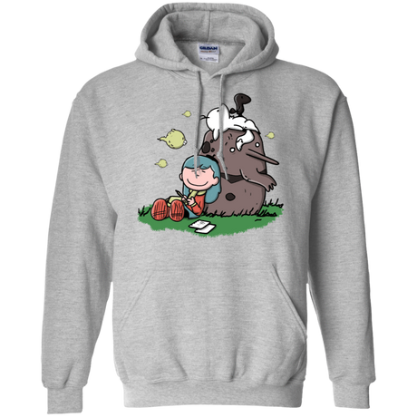 Sweatshirts Sport Grey / S Hilda Brown Pullover Hoodie