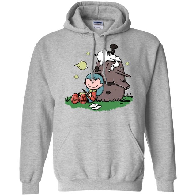 Sweatshirts Sport Grey / S Hilda Brown Pullover Hoodie