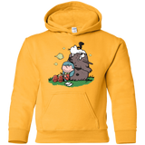 Sweatshirts Gold / YS Hilda Brown Youth Hoodie