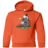 Sweatshirts Orange / YS Hilda Brown Youth Hoodie