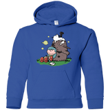 Sweatshirts Royal / YS Hilda Brown Youth Hoodie