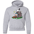 Sweatshirts Sport Grey / YS Hilda Brown Youth Hoodie