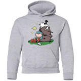 Sweatshirts Sport Grey / YS Hilda Brown Youth Hoodie