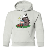 Sweatshirts White / YS Hilda Brown Youth Hoodie