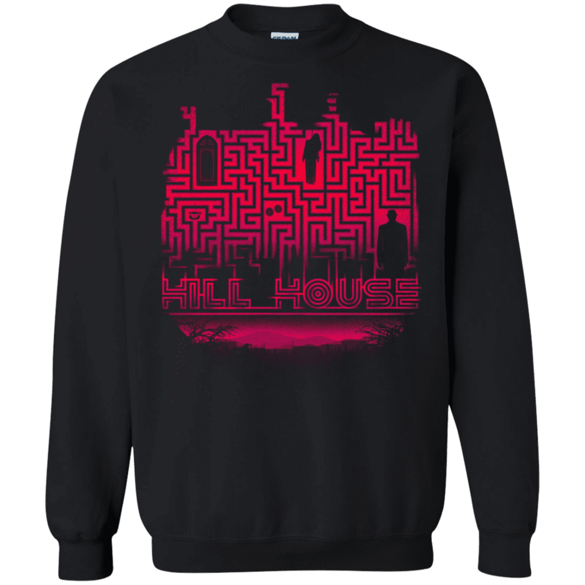 Sweatshirts Black / S Hill House Silhouette Crewneck Sweatshirt