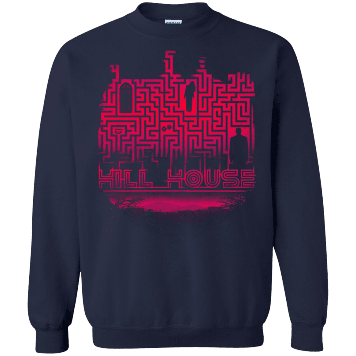 Sweatshirts Navy / S Hill House Silhouette Crewneck Sweatshirt