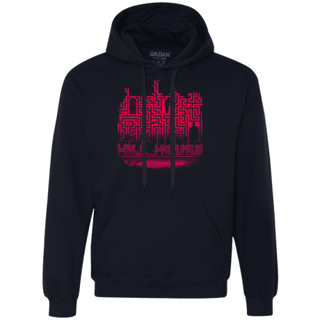 Sweatshirts Navy / S Hill House Silhouette Premium Fleece Hoodie