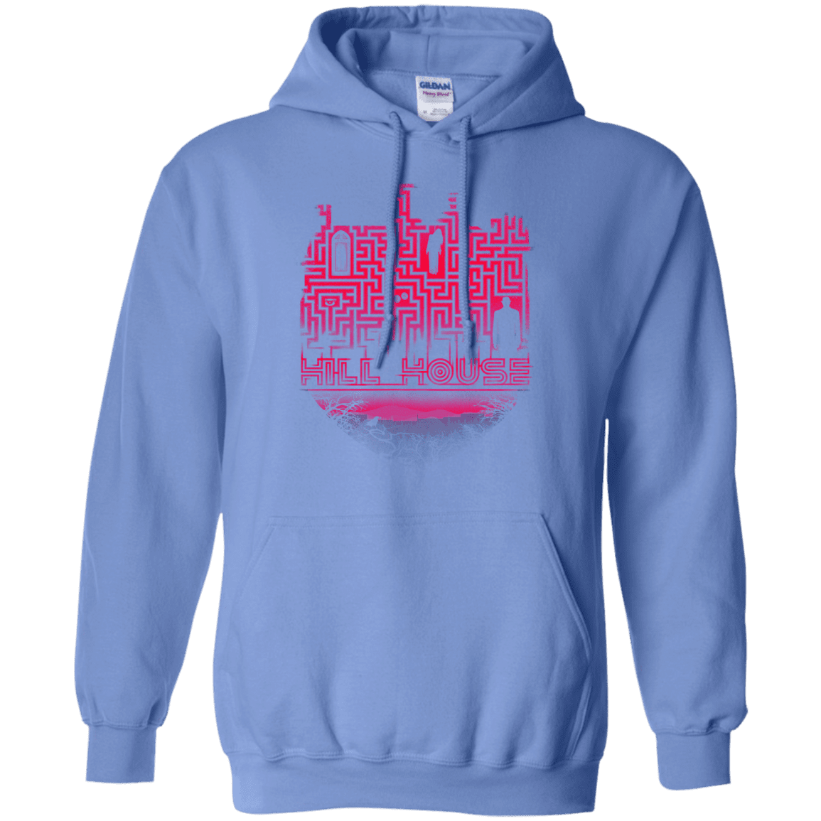 Sweatshirts Carolina Blue / S Hill House Silhouette Pullover Hoodie