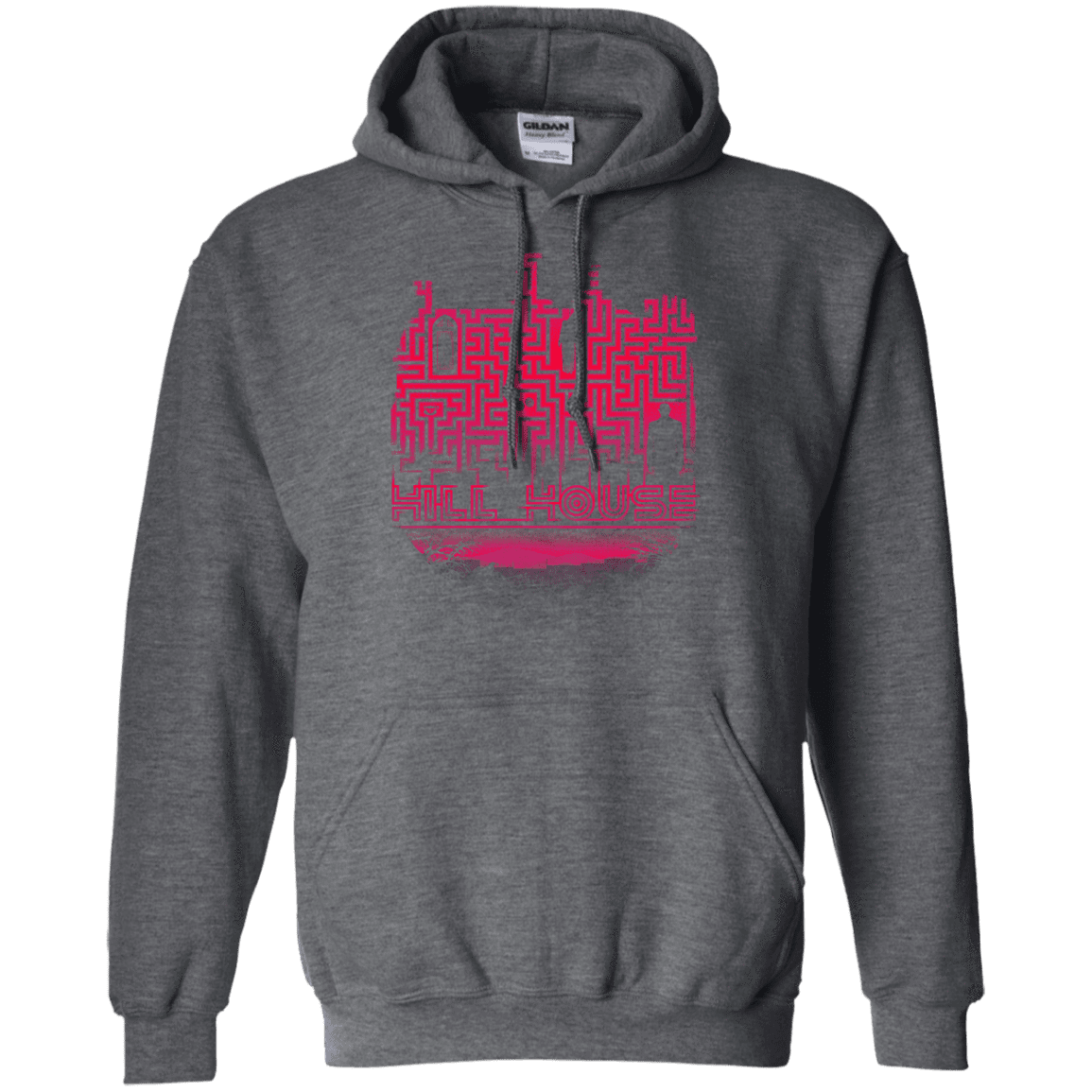 Sweatshirts Dark Heather / S Hill House Silhouette Pullover Hoodie