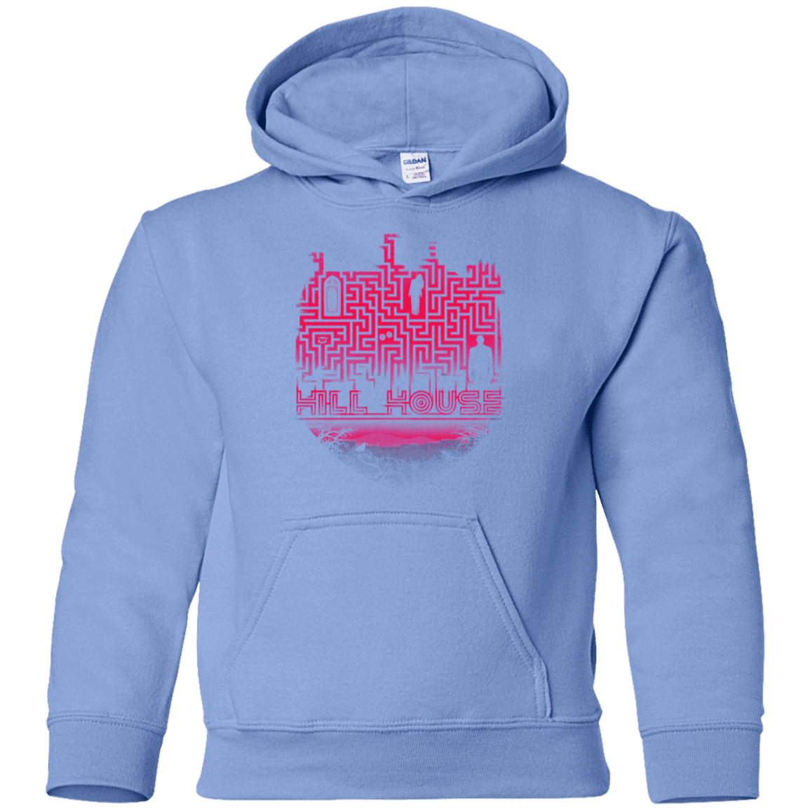 Sweatshirts Carolina Blue / YS Hill House Silhouette Youth Hoodie