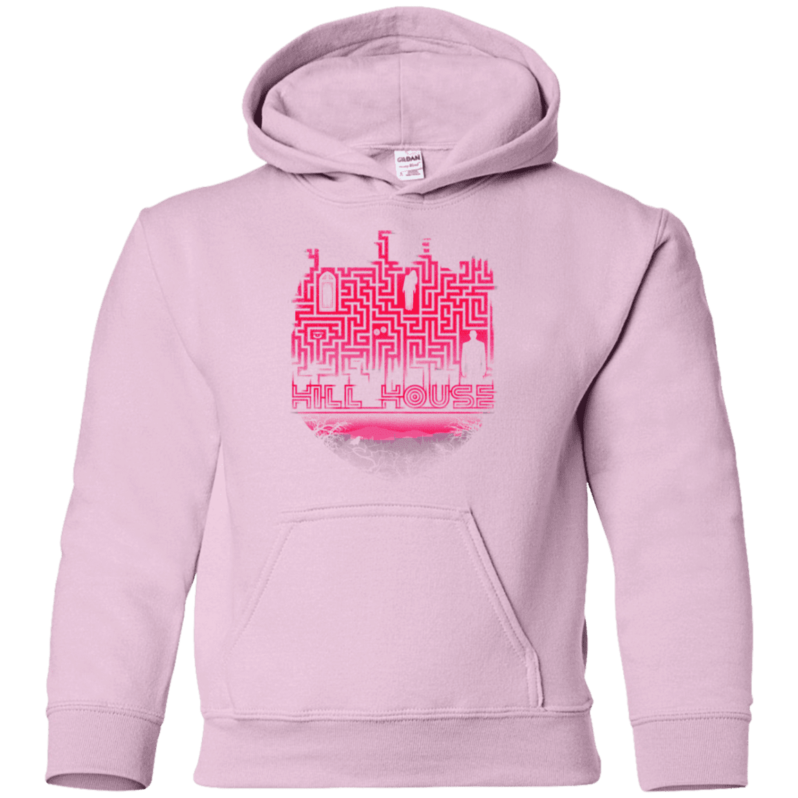 Sweatshirts Light Pink / YS Hill House Silhouette Youth Hoodie