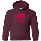 Sweatshirts Maroon / YS Hill House Silhouette Youth Hoodie