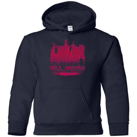 Sweatshirts Navy / YS Hill House Silhouette Youth Hoodie