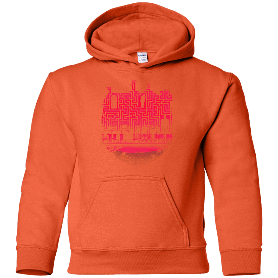 Sweatshirts Orange / YS Hill House Silhouette Youth Hoodie