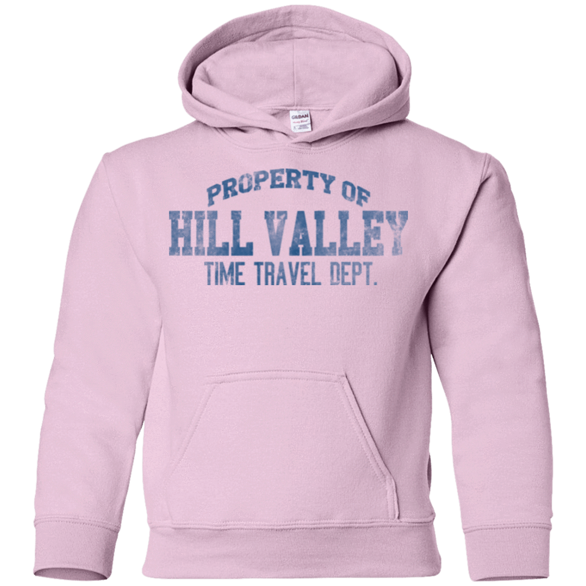 Sweatshirts Light Pink / YS Hill Valley HS Youth Hoodie