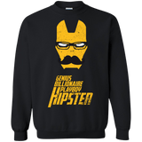 Sweatshirts Black / S HIPSTER Crewneck Sweatshirt