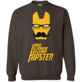 Sweatshirts Dark Chocolate / S HIPSTER Crewneck Sweatshirt