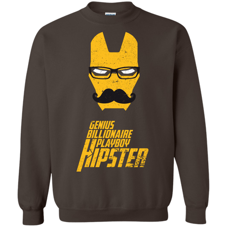Sweatshirts Dark Chocolate / S HIPSTER Crewneck Sweatshirt