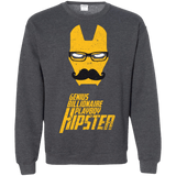 Sweatshirts Dark Heather / S HIPSTER Crewneck Sweatshirt