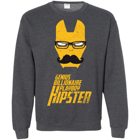 Sweatshirts Dark Heather / S HIPSTER Crewneck Sweatshirt