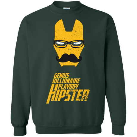Sweatshirts Forest Green / S HIPSTER Crewneck Sweatshirt