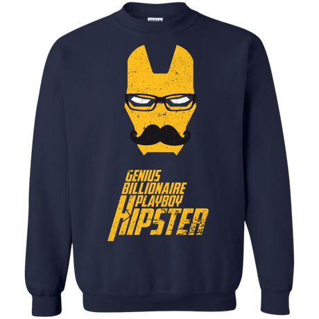 Sweatshirts Navy / S HIPSTER Crewneck Sweatshirt