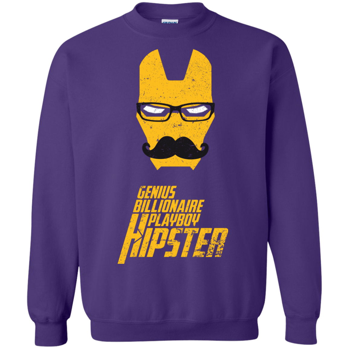 Sweatshirts Purple / S HIPSTER Crewneck Sweatshirt