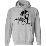 Sweatshirts Sport Grey / Small Hipster is Coming Pullover Hoodie