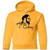 Sweatshirts Gold / YS Hipster is Coming Youth Hoodie