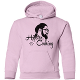 Sweatshirts Light Pink / YS Hipster is Coming Youth Hoodie