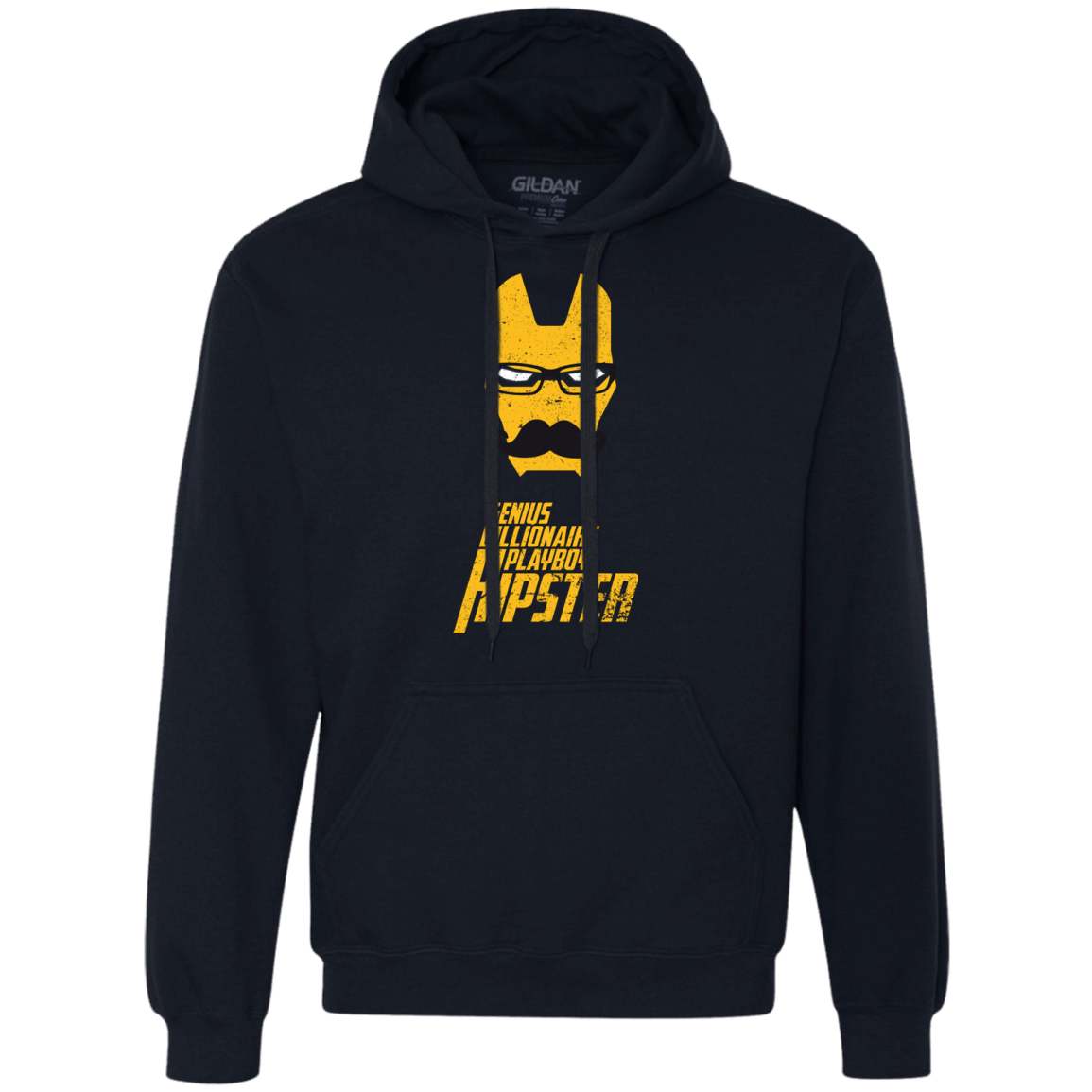 Sweatshirts Navy / S HIPSTER Premium Fleece Hoodie