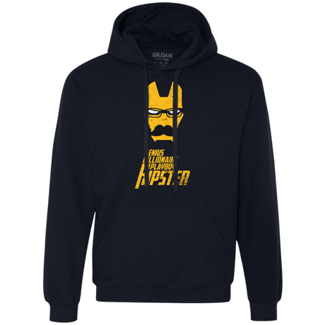 Sweatshirts Navy / S HIPSTER Premium Fleece Hoodie