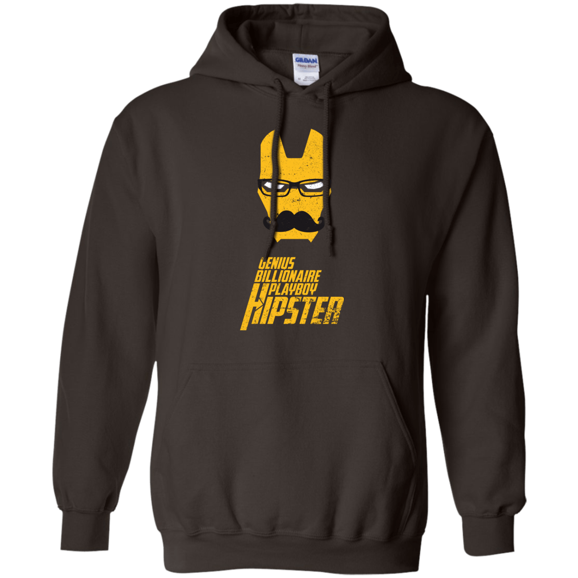 Sweatshirts Dark Chocolate / S HIPSTER Pullover Hoodie