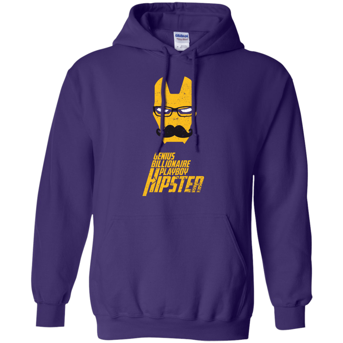 Sweatshirts Purple / S HIPSTER Pullover Hoodie