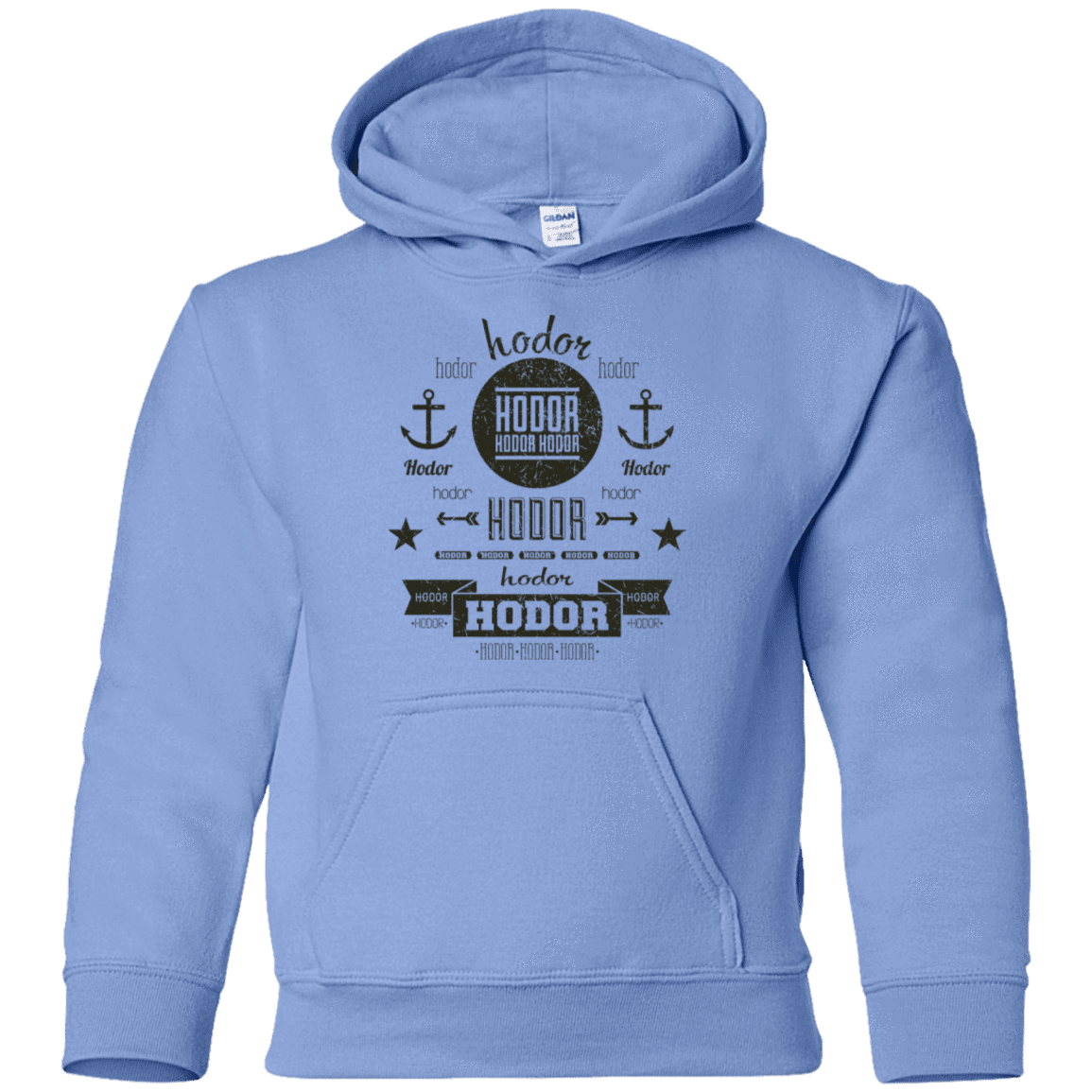 Sweatshirts Carolina Blue / YS Hipster Quotes Youth Hoodie