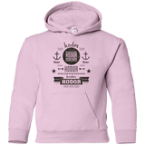 Sweatshirts Light Pink / YS Hipster Quotes Youth Hoodie