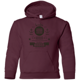 Sweatshirts Maroon / YS Hipster Quotes Youth Hoodie