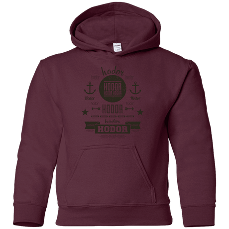 Sweatshirts Maroon / YS Hipster Quotes Youth Hoodie