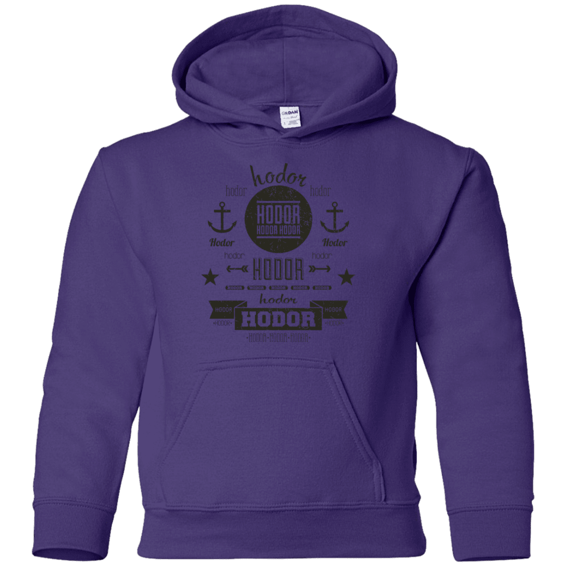 Sweatshirts Purple / YS Hipster Quotes Youth Hoodie