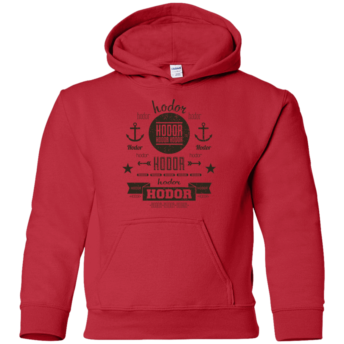 Sweatshirts Red / YS Hipster Quotes Youth Hoodie