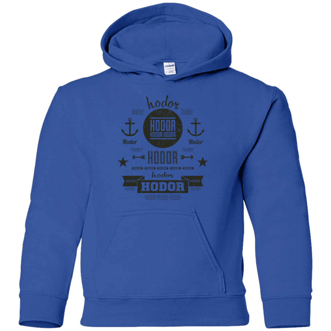 Sweatshirts Royal / YS Hipster Quotes Youth Hoodie
