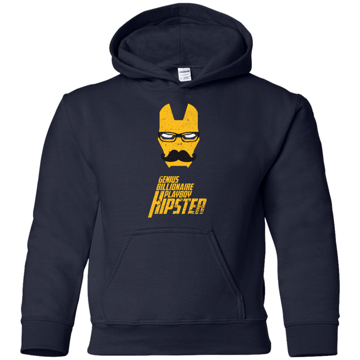 Sweatshirts Navy / YS HIPSTER Youth Hoodie